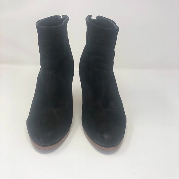 Rag & Bone Newbury Black Back Zip Booties - Picture 2 of 11